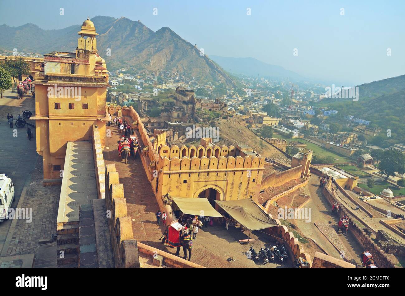 Amber fort complex hi-res stock photography and images - Alamy