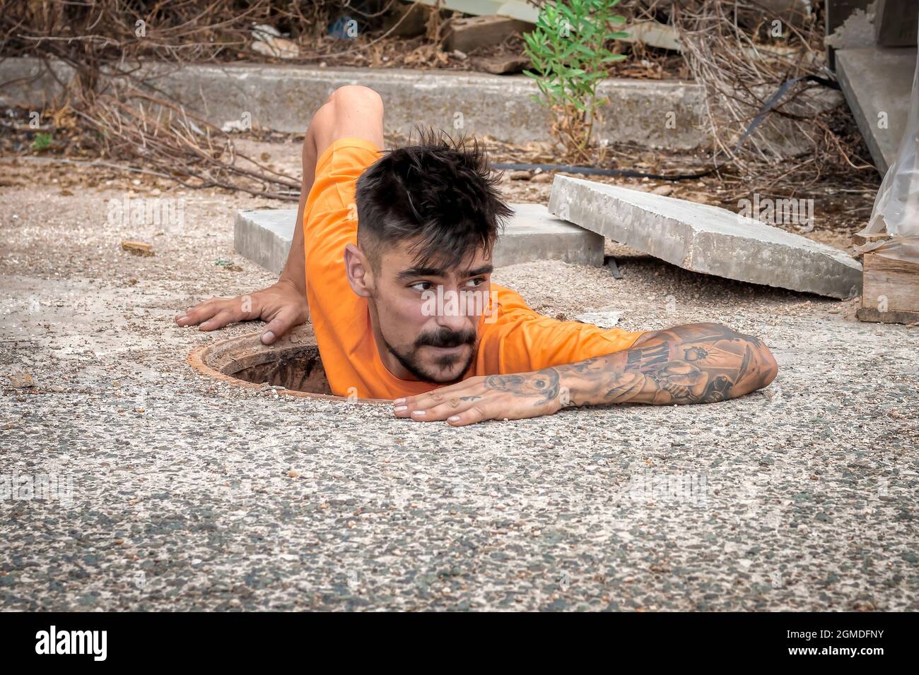 Sewer man cheap