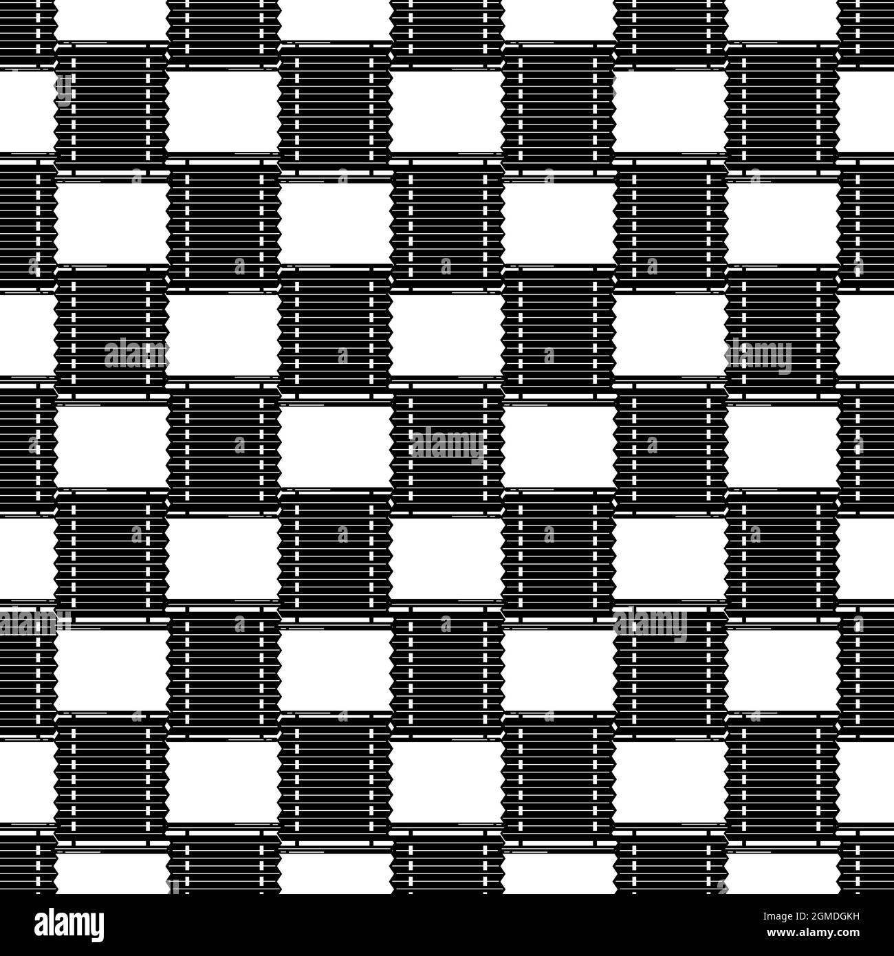 Plastic jalousie pattern seamless background texture repeat wallpaper geometric vector Stock Vector