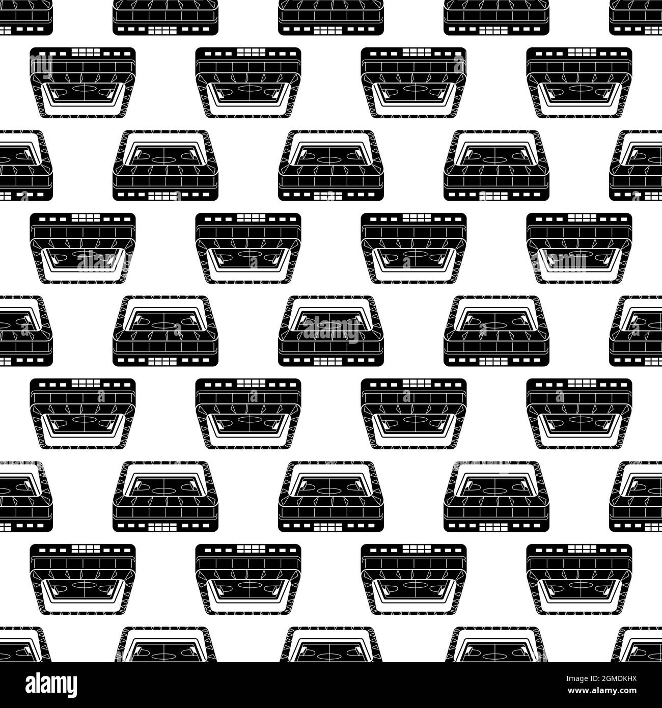 View of Football arena pattern seamless background texture repeat wallpaper ...