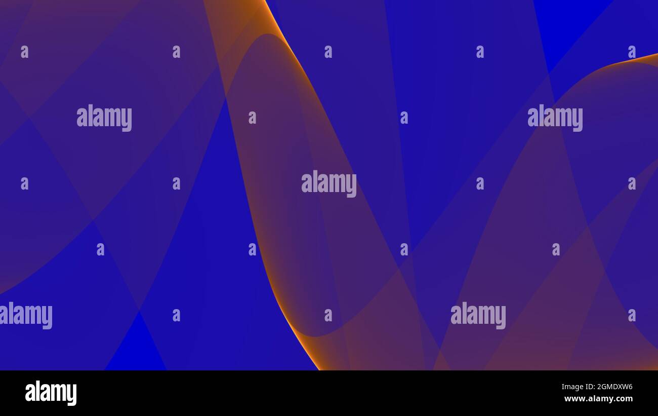 Abstract background 4k blue light dark waves and lines Stock Photo - Alamy