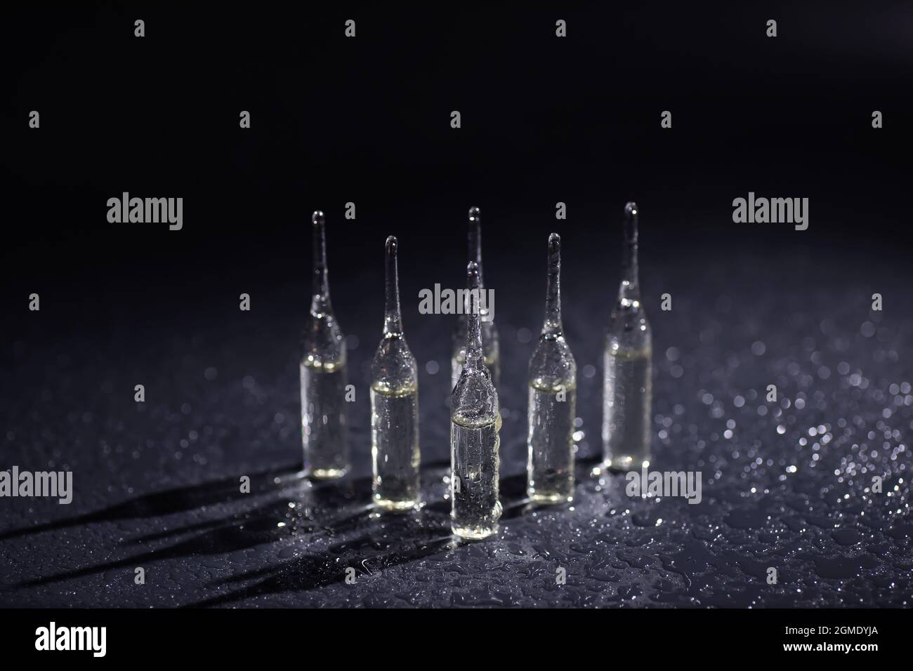 Medical drug in ampoules. Medicines for injection Stock Photo Alamy