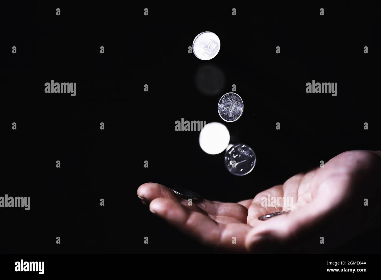 Volatility of the national currency. Russian coins with inscription ...