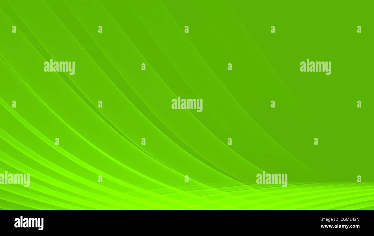 Background abstract 8K green light green dark green waves lines curves