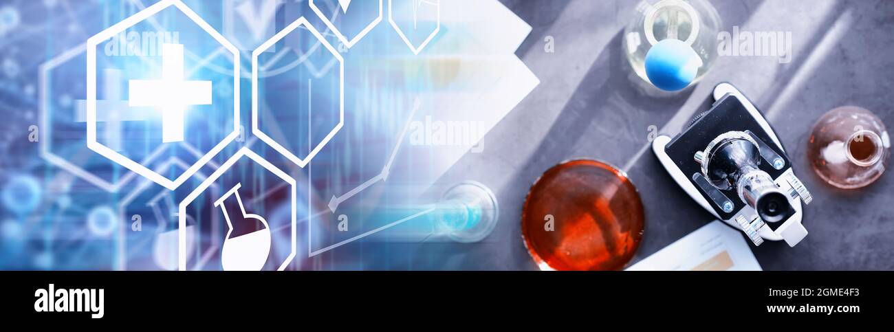 Drug Testing Microscope Laboratory research. Drug testing. Chemical experiments in the ...