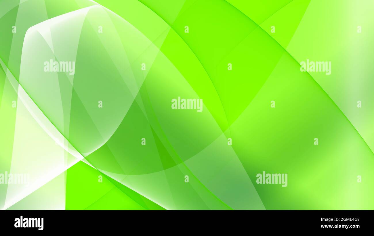 Background abstract 8K green light green white dark green waves lines
