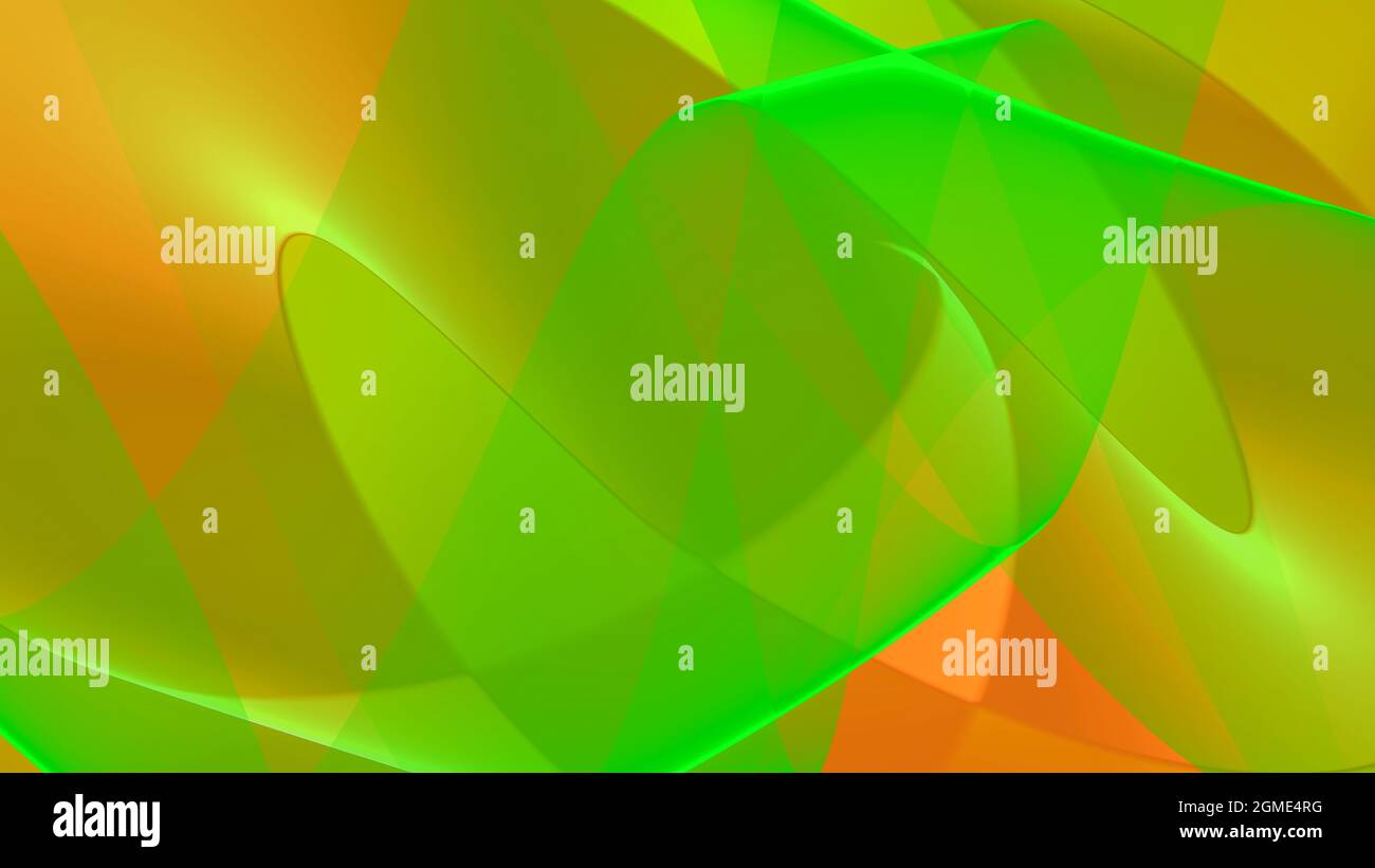 Background abstract 8K green light green yellow gold orange dark green