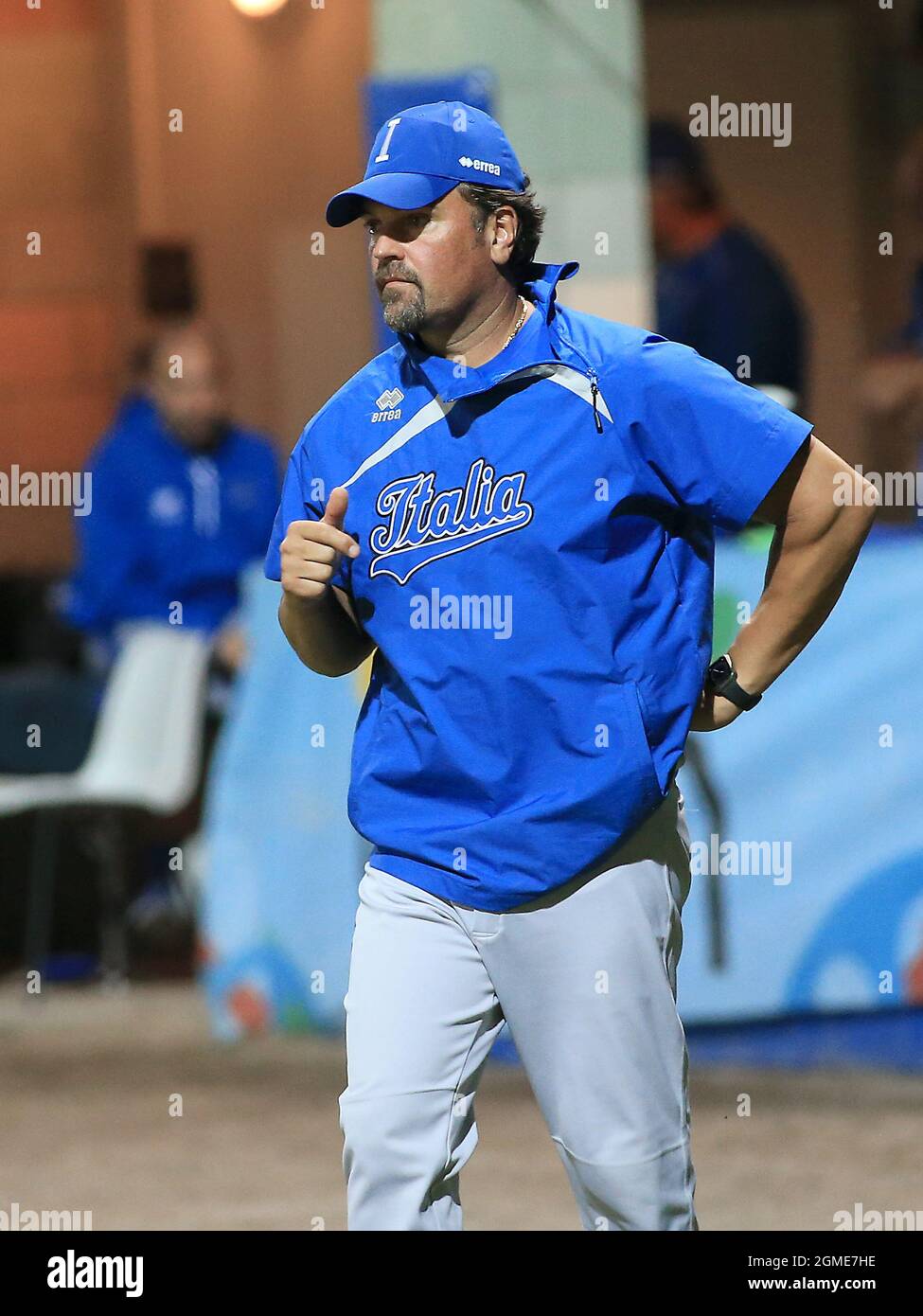 Italy. 17th Sep, 2021. Mike Piazza (Head Coach Italy) - Photo