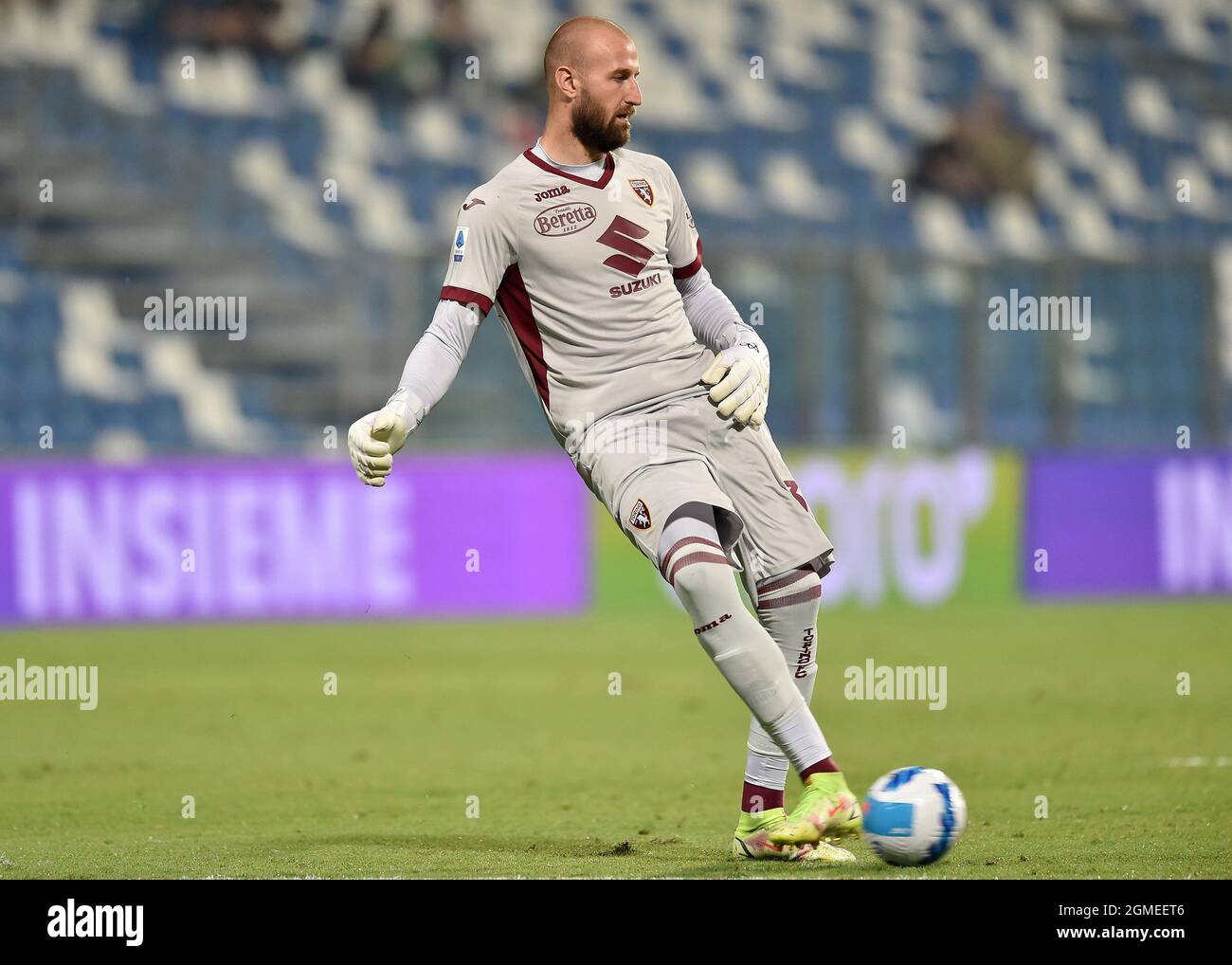 Vanja Milinkovic Savic of Torino FC in action during the Serie A 2021/2022  match between US Sassuolo Calcio and Torino FC at Mapei Stadium on  September 17,2021 in Reggio Emilia, Italy-Photo ReporterTorino -