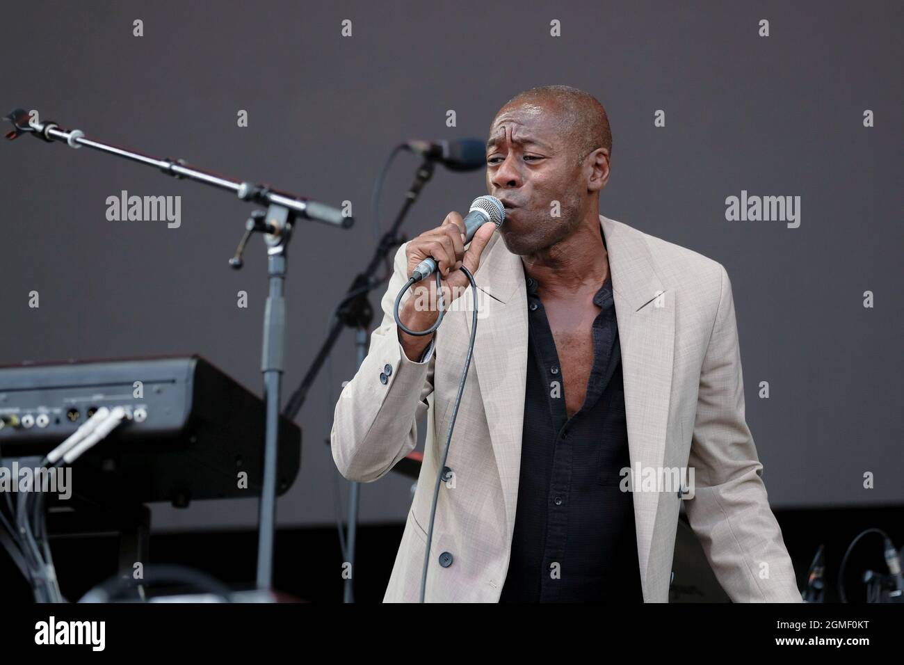 Newport, UK. 18th Sep, 2021. Andrew Roachford, MBE, British singer ...