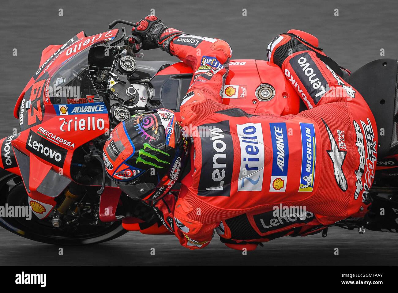 Free Practice for MotoGP Octo Grand Prix di San Marino e della Riviera di  Rimini at Misano circuit, Misano Adriatico RN, Italia, Septiembre 17, 2021  In picture: Italy Pecco Bagnaia Entrenamientos libres