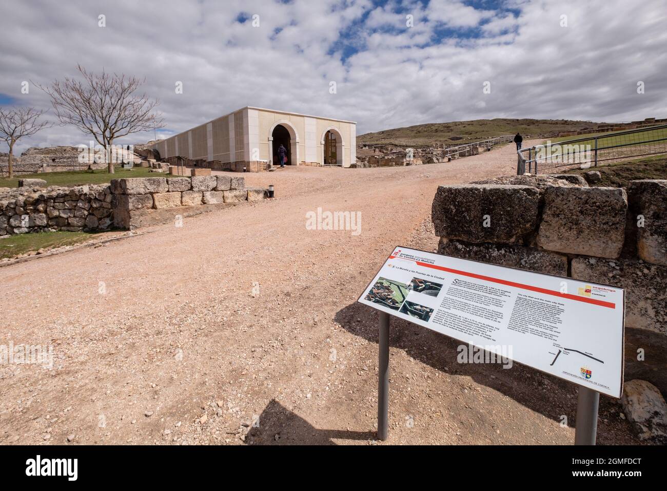 parque arqueológico de Segóbriga, Saelices, Cuenca, Castilla-La Mancha, Spain. Stock Photo