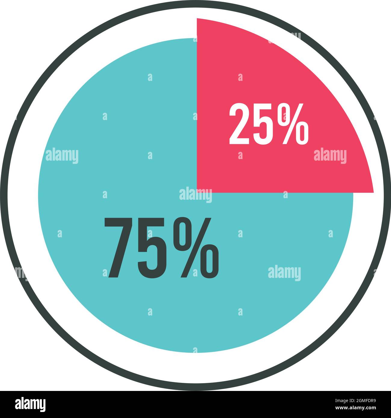 infographic pie and percents Stock Vector Image &amp; Art - Alamy