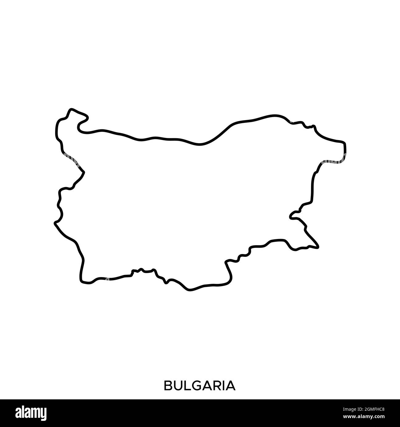 Line Map Of Bulgaria Vector Stock Illustration Design Template Editable Stroke Vector Eps 10 Line Map Of Bulgaria Vector Stock Illustration Design Template Editable Stroke Vector Eps 10