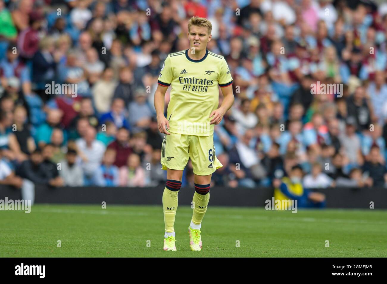 Martin Odegaard 8 Of Arsenal In Action During The Game Stock Photo Alamy