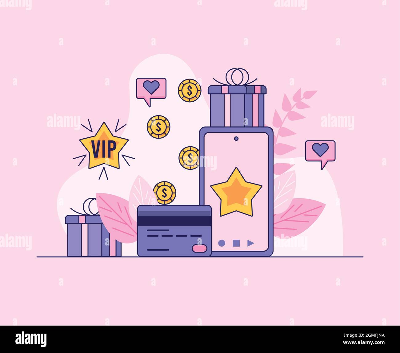 loyalty program icons Stock Vector Image & Art - Alamy