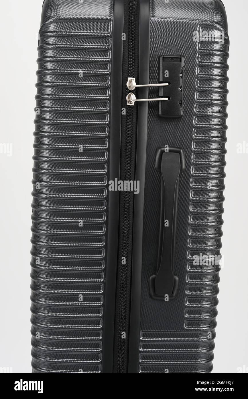 Luggage Locked Zipper with Built in Lock Stock Photo Alamy