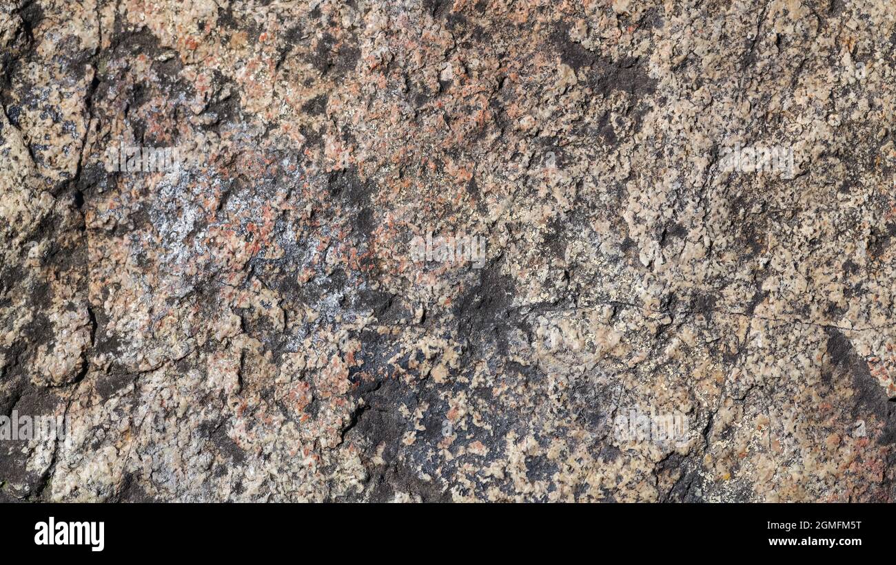 Granite stone surface texture. Texture of rough granit stone surface ...