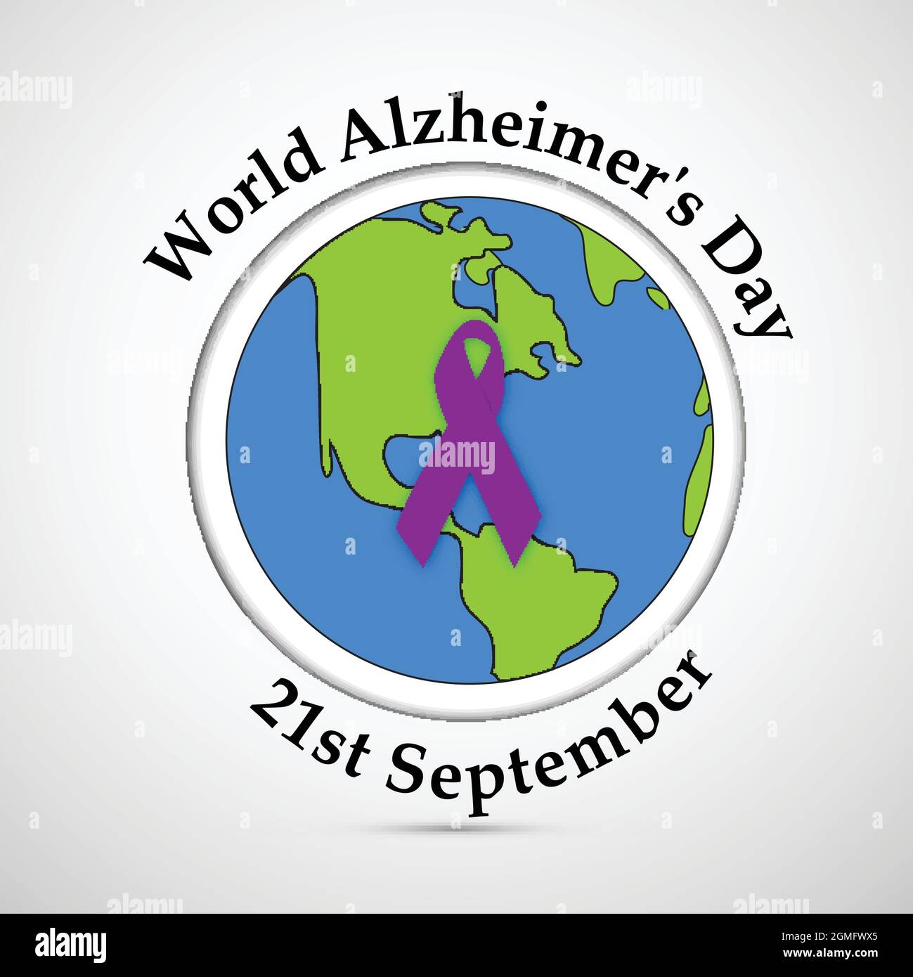 World Alzheimers Day Background Stock Vector Image & Art - Alamy