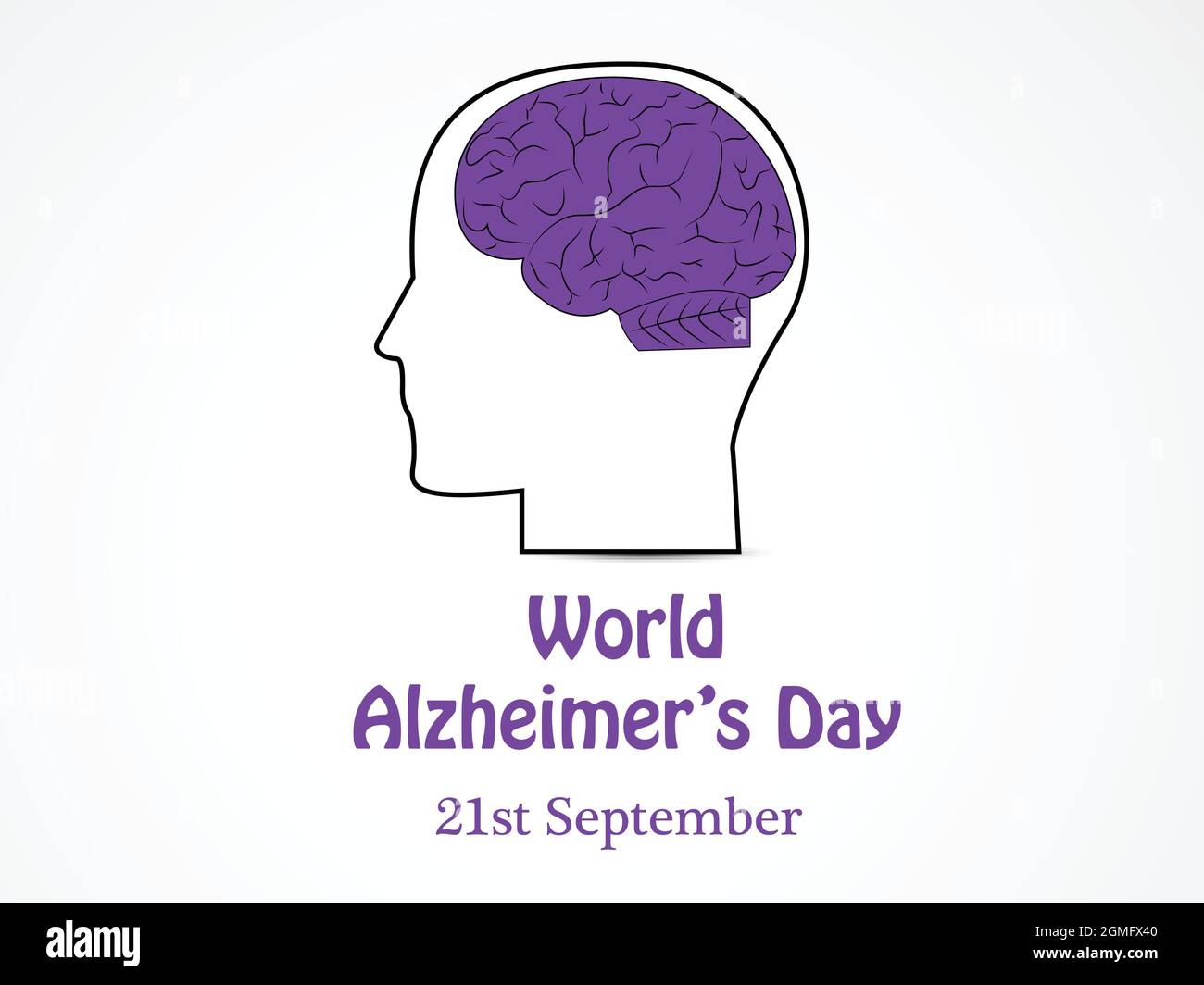 World Alzheimers Day Background Stock Vector Image & Art - Alamy