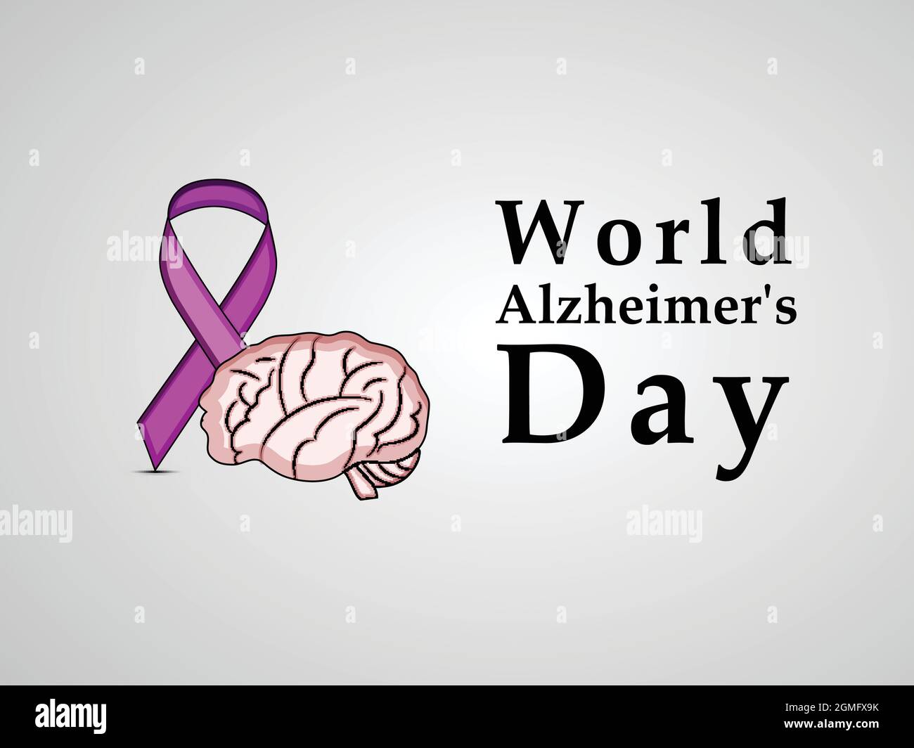 World Alzheimers Day Background Stock Vector Image & Art - Alamy