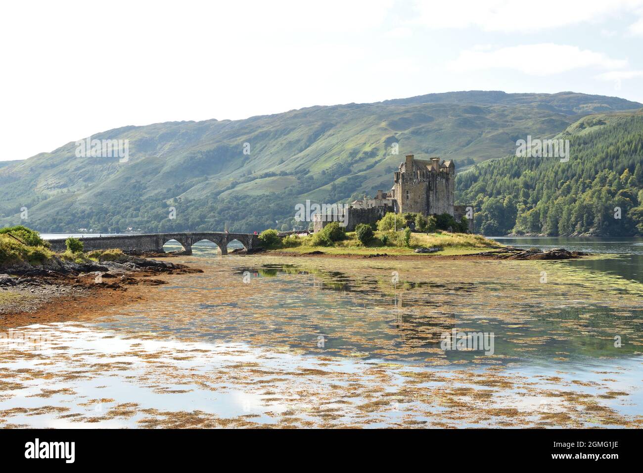 Eilean Donan castle, Loch Duich, Highlands, Scotland. Stock Photo
