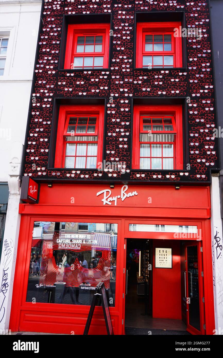 Ray-Ban store in Camden Town, London, United Kingdom Stock Photo - Alamy