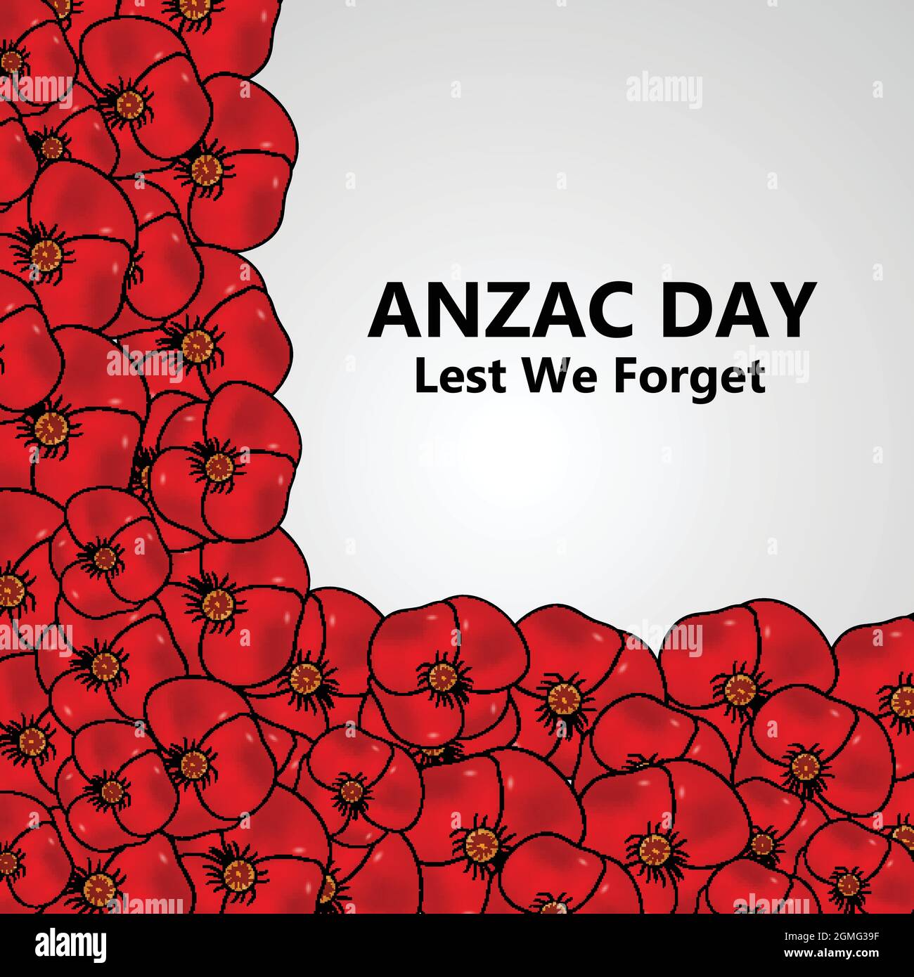 Anzac Day Australia Background Stock Vector Image & Art - Alamy