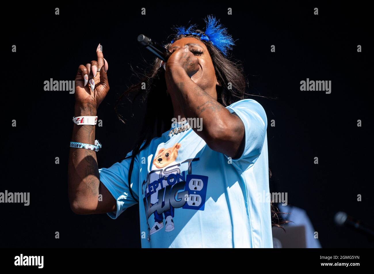 Chicago, USA. 18th Sep, 2021. Big Freedia performs at Douglas Park ...