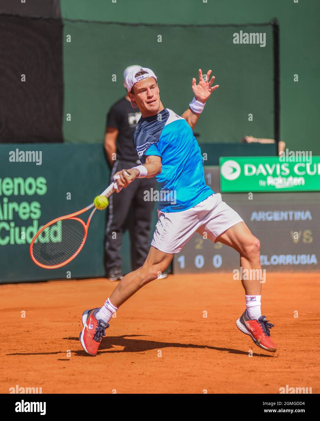 Davis Cup 2021 (Buenos Aires): Diego Schwartzman (Argentina Stock Photo -  Alamy