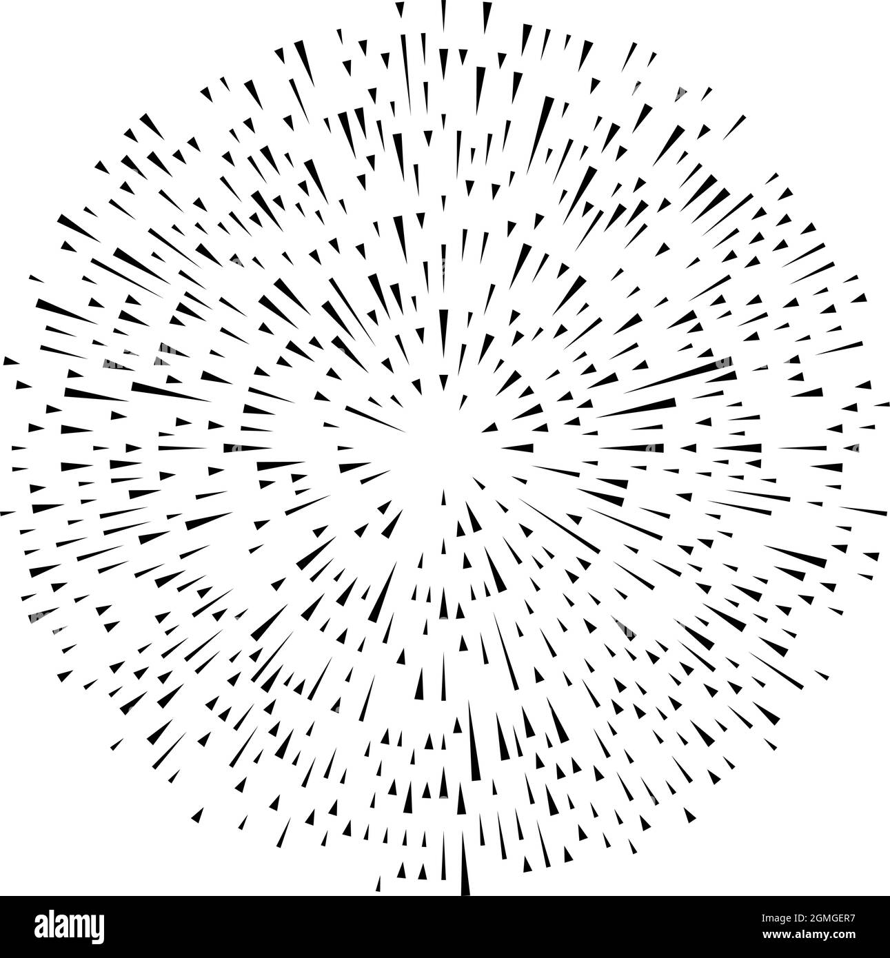 Radial, radiating lines. Radiation, explosion, twinkle, glare and glint  effect. Abstract blast, aurora, aura effect design – stock vector  illustration Stock Vector Image & Art - Alamy