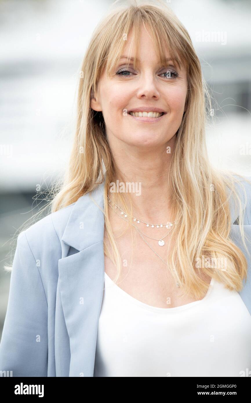 Carmen Kassovitz and Theo Fernandez attend the Stalk during the 23rd TV  Fiction Festival at La Rochelle, on September 16, 2021 in La Rochelle,  France. Photo by David Niviere/ABACAPRESS.COM Stock Photo 