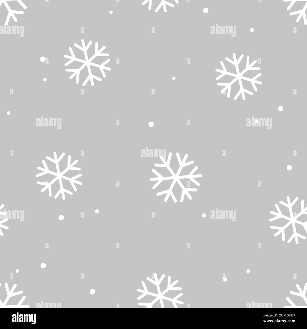 Snowflakes illustration Black and White Stock Photos & Images - Alamy