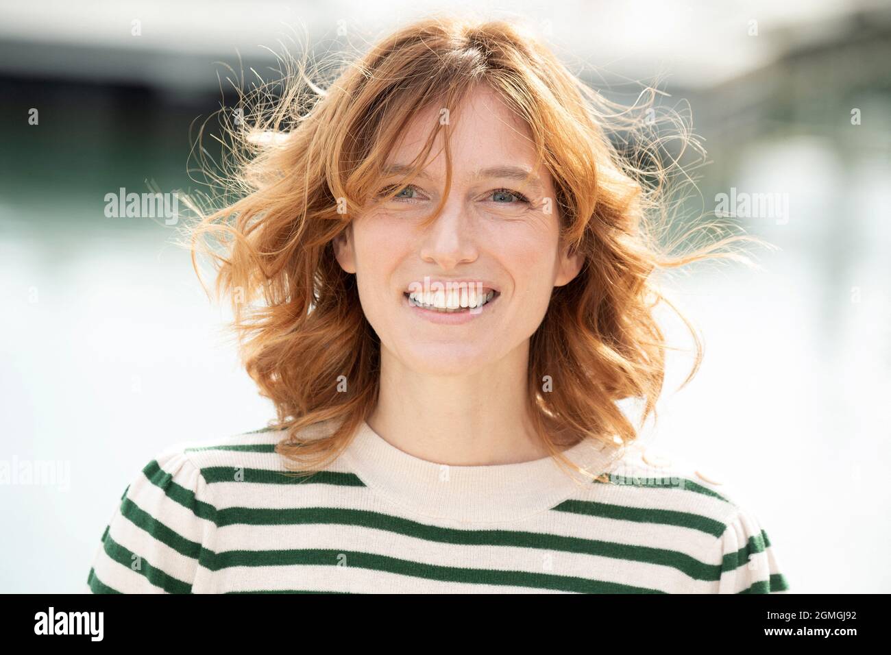 Film Jai Tue Mon Mari Erika Sainte attends J ai tue mon mari photocall during the 23rd TV Fiction  Festival at La Rochelle, on September 18, 2021 in La Rochelle, France.  Photo by David Niviere/ABACAPRESS.COM Stock Photo -