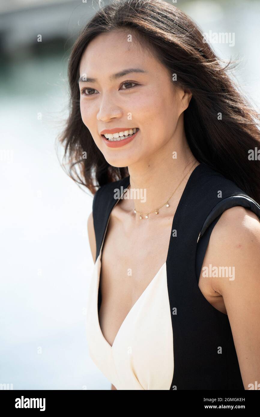 Xin Wang attends Detox photocall during the 23rd TV Fiction Festival at ...