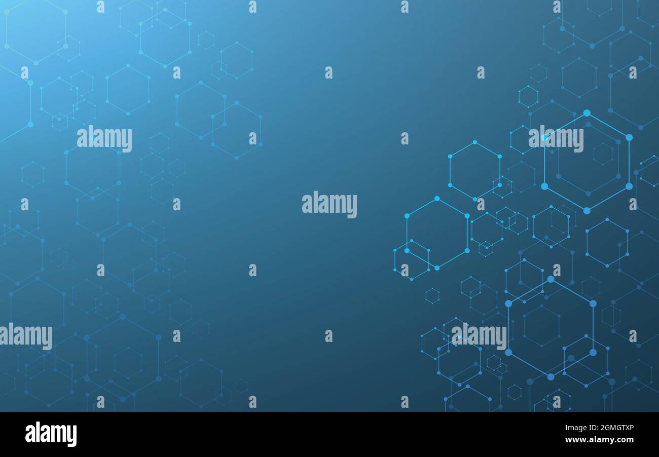 Abstract hexagon background. Vector illustration Stock Vector Image ...