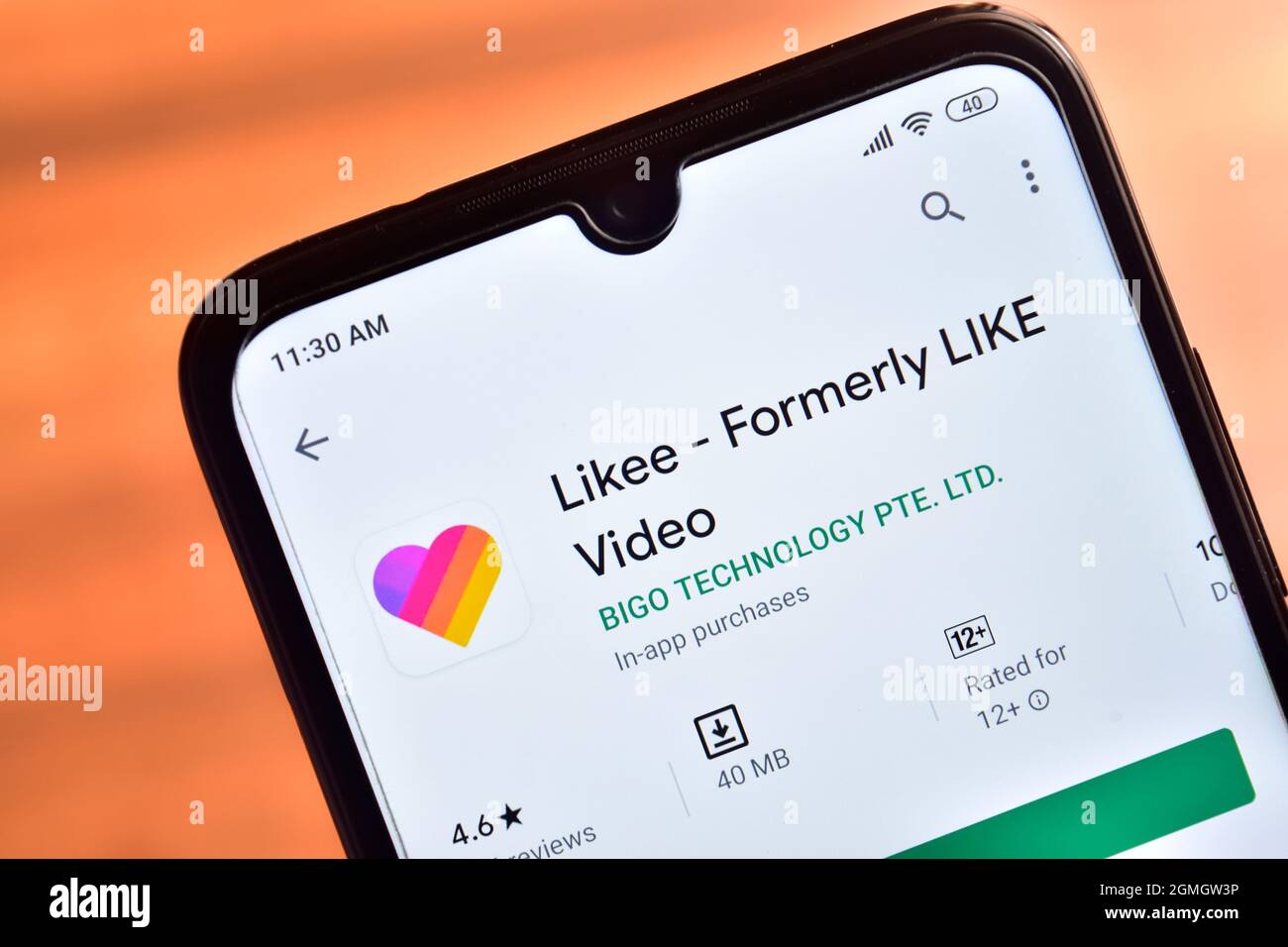 Likee app High Resolution Stock 