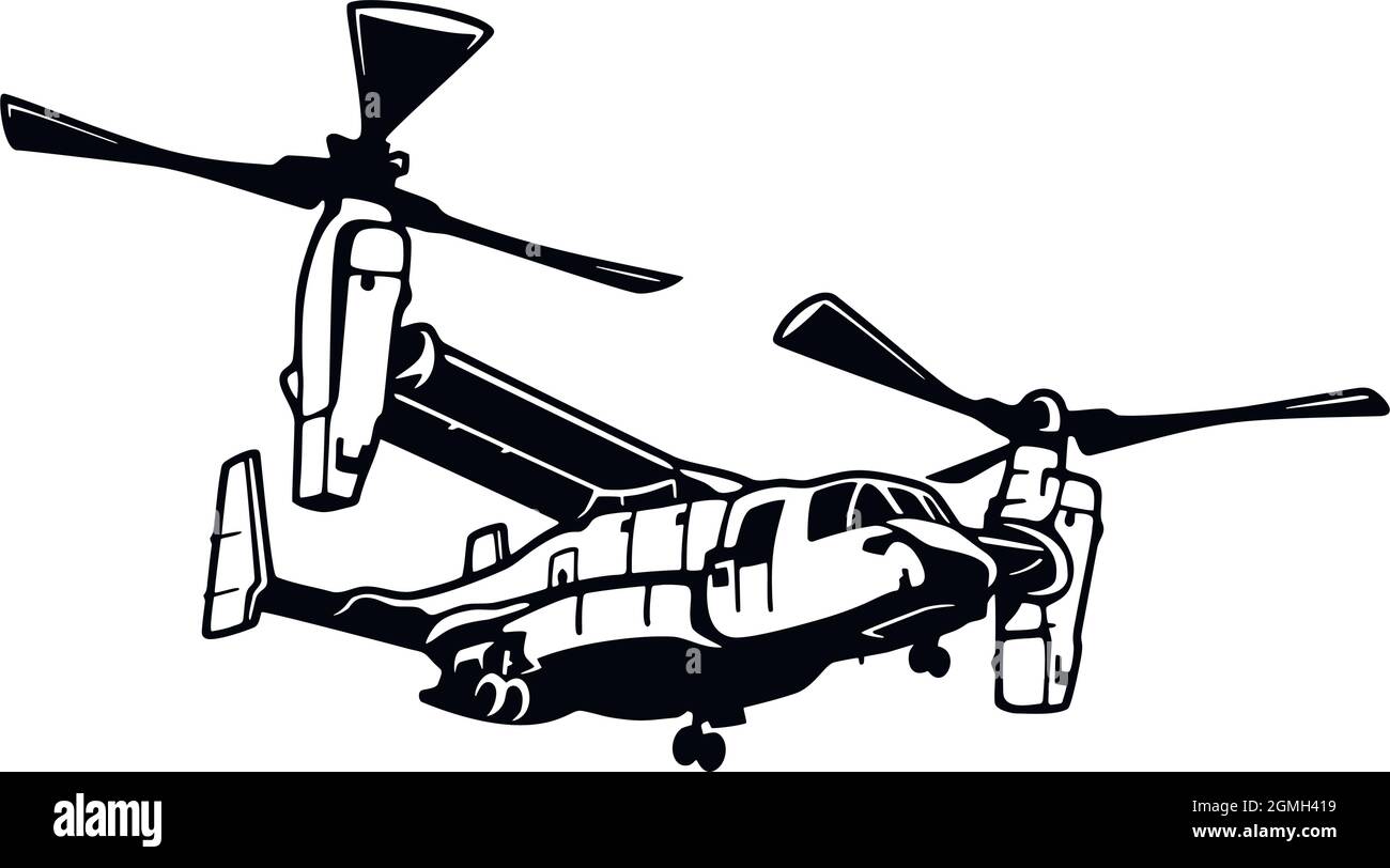Mv 22 mv 22 osprey Stock Vector Images Alamy