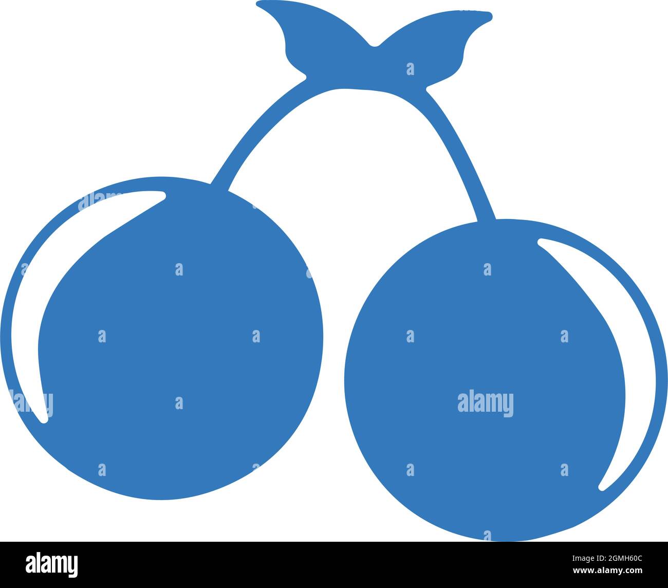 Cherry, food, fruit icon - Use for commercial purposes, print media ...