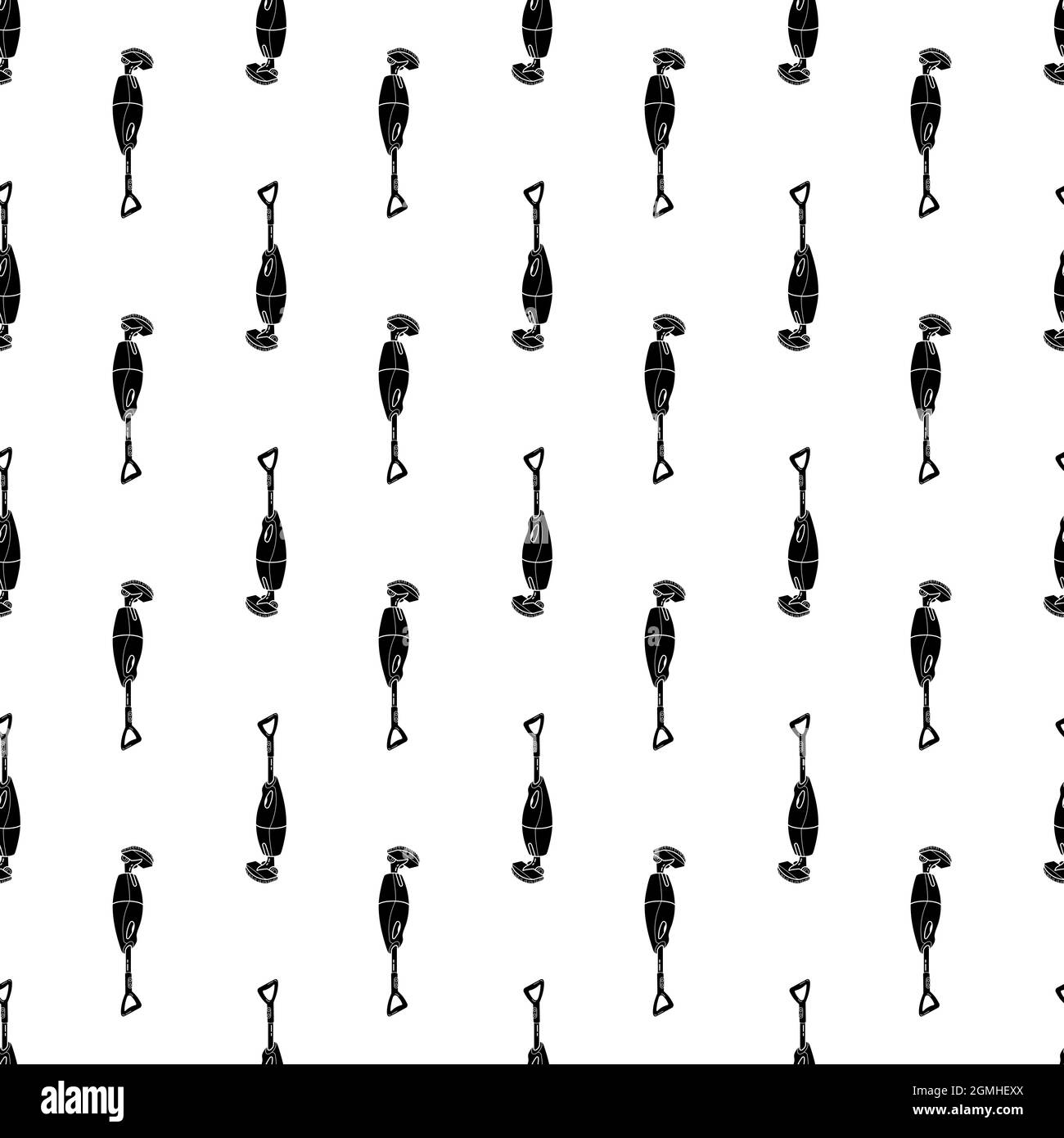 Traditional vacuum cleaner pattern seamless background texture repeat wallpaper geometric vector Stock Vector