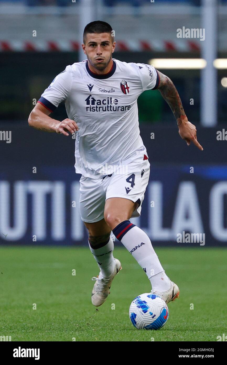 Kevin Bonacci Kevin Bonifazi (Bologna FC) in action during Inter - FC Internazionale ...