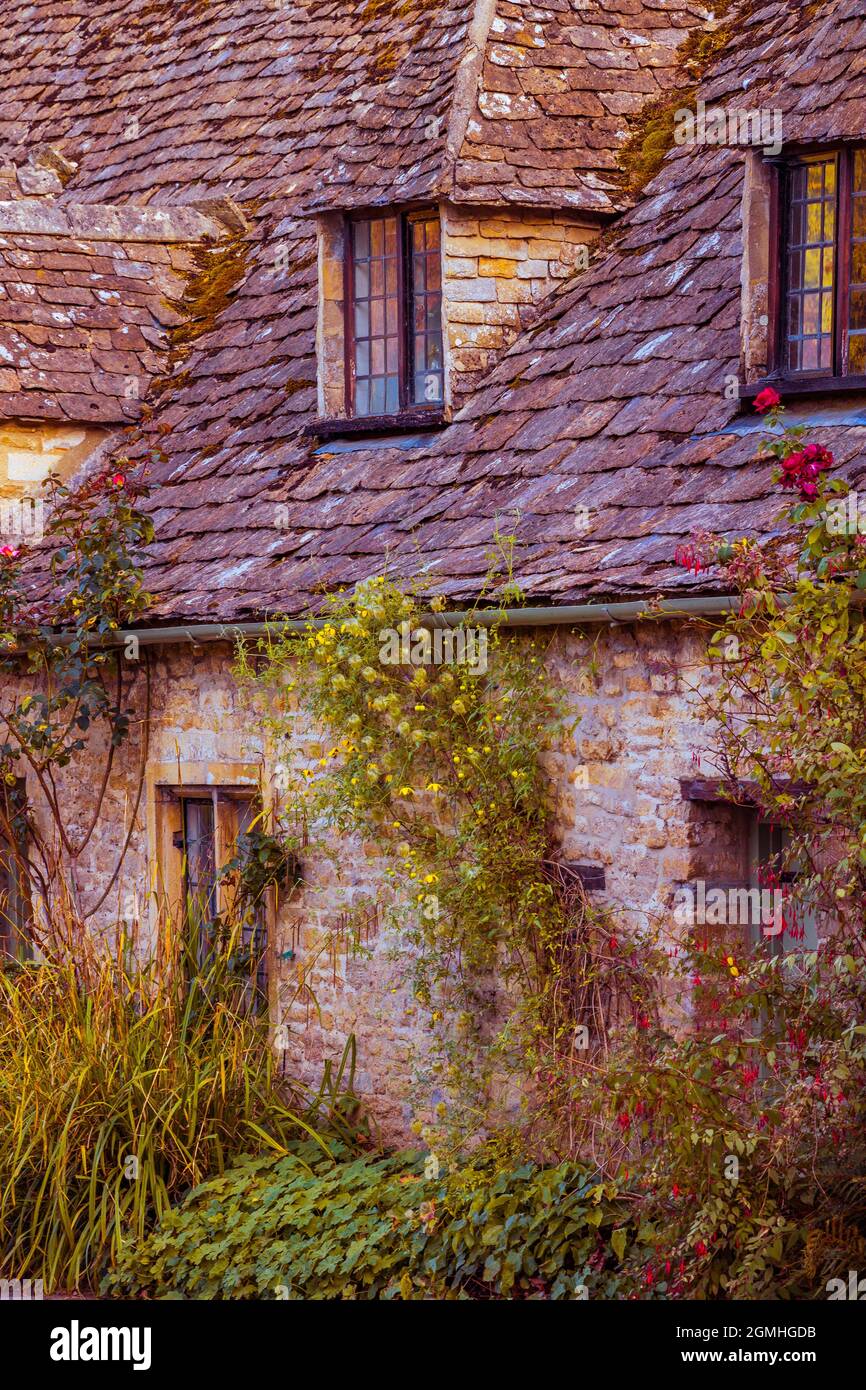 Arlington Row, Bibury, Gloucestershire Stock Photo Alamy