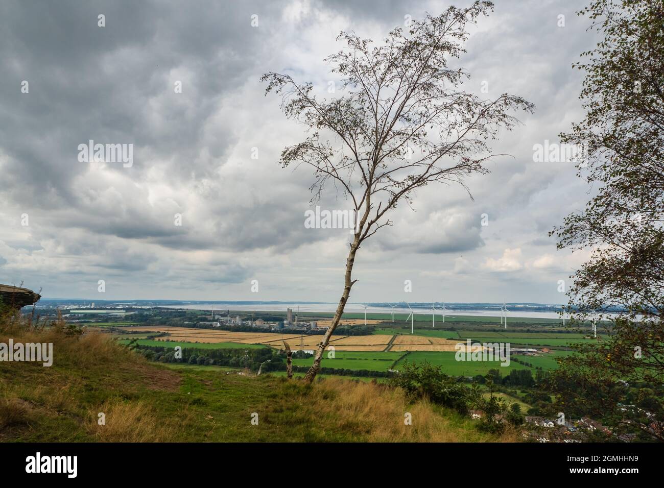 Enjoy breathtaking panoramic views from the rocky summit of Helsby Hill ...