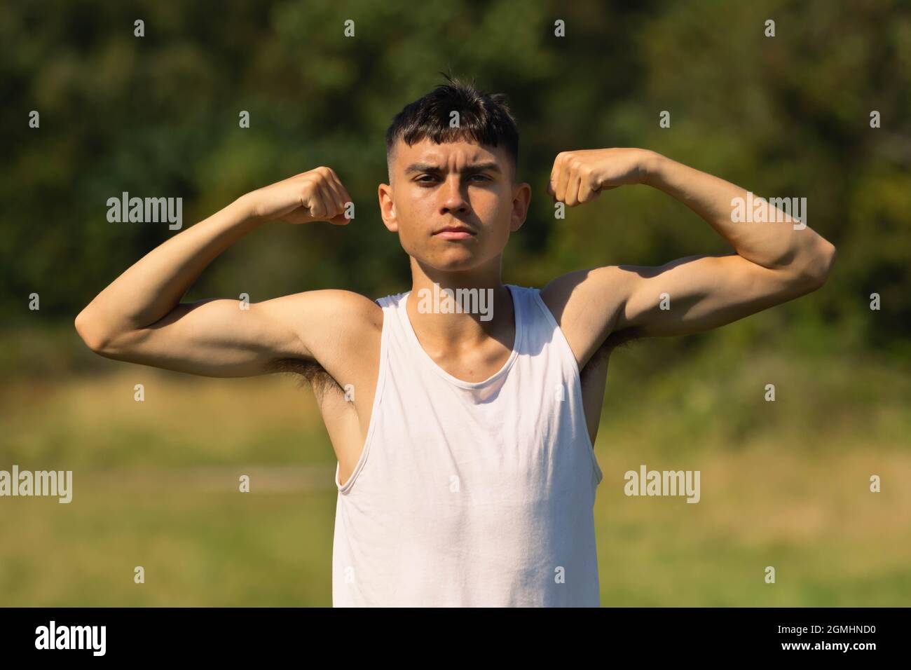 Teen Muscle Flex