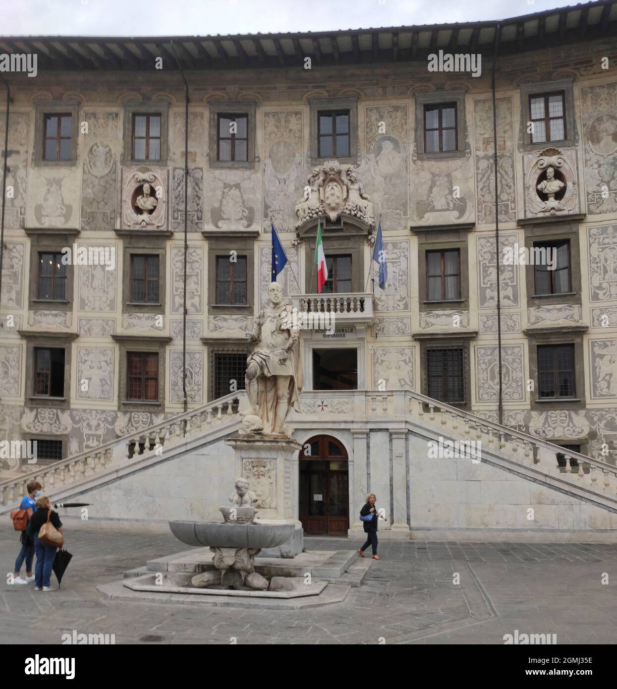 Scuola Normale Superiore di Pisa, Palazzo della Caravana, Piazza Cavalieri, PIsa. Stock Photo