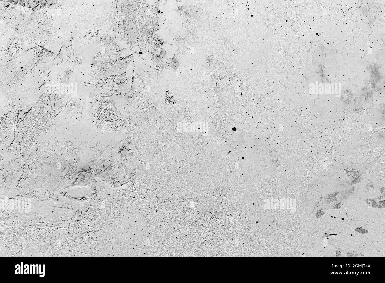 Grey concrete wall background, empty textured surface Stock Photo