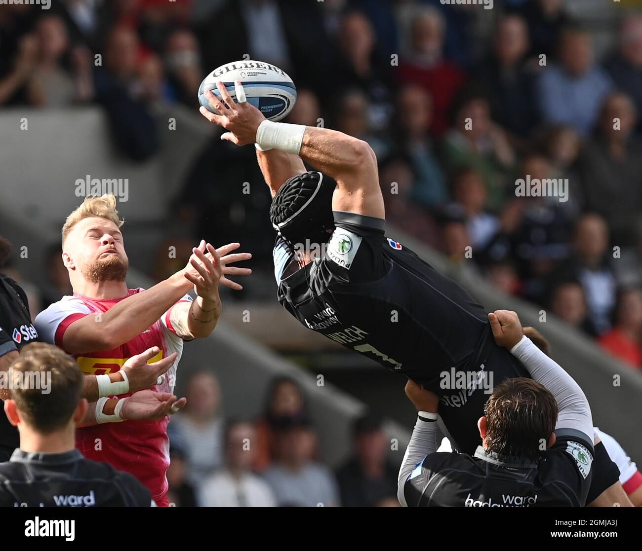 Newcastle. United Kingdom. 19 September 2021. Premiership Rugby
