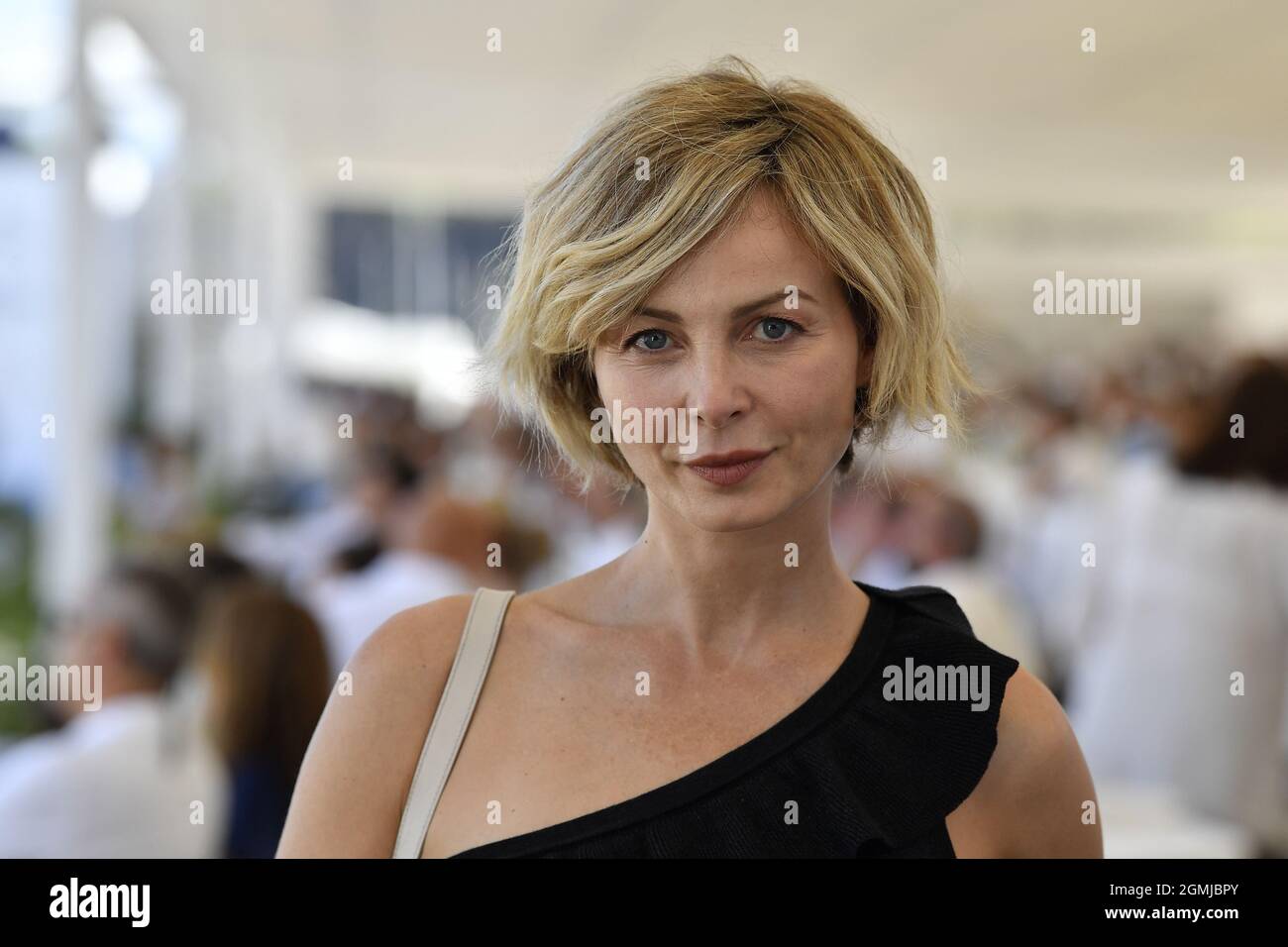 Violante Placido Italian Actress during the Longines Global Champions Tour, on September 18, 2021 at Circo Massimo Stock Photo