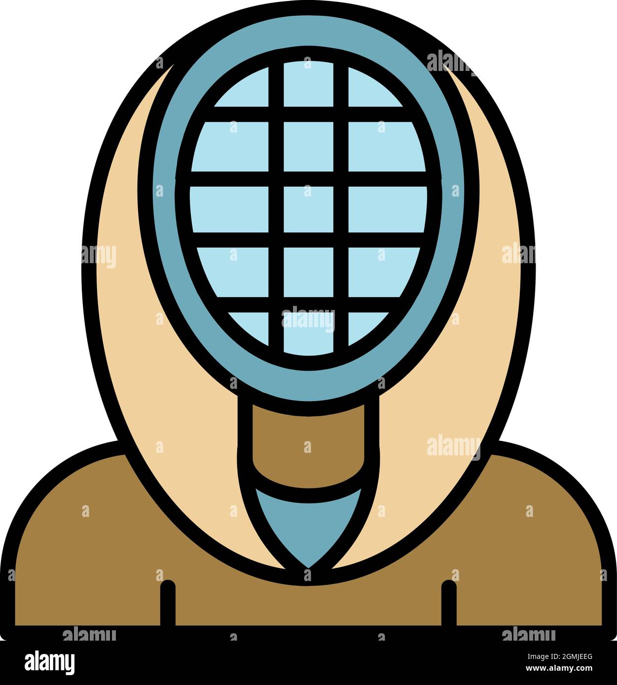 Fencing Mask Clipart