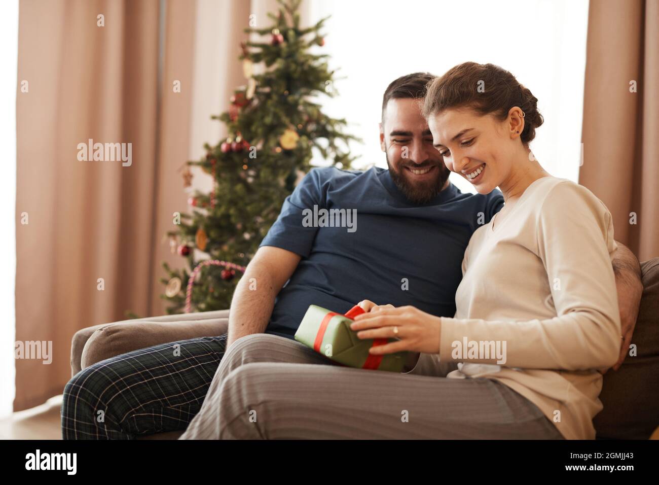 Unpacking of a christmas tree hi-res stock photography and images - Alamy